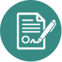 a contract icon
